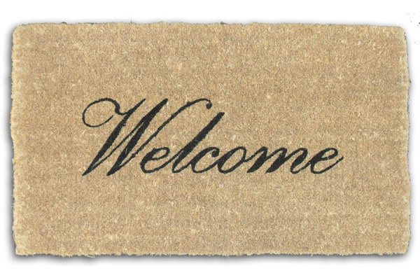 welcome mat